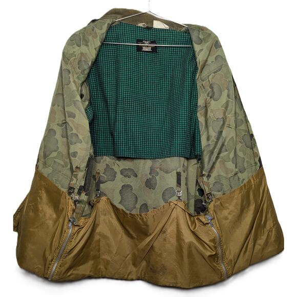 Field and fireside vintage Bird hunting camouflage jacket 60s Size S - Picture 9 of 15